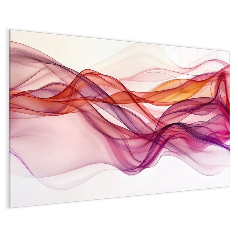 Magnettafel - Magenta Schleier