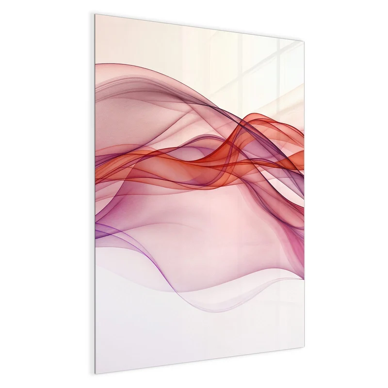 Magnettafel - Magenta Schleier