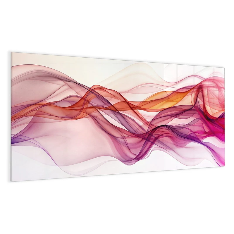 Magnettafel - Magenta Schleier