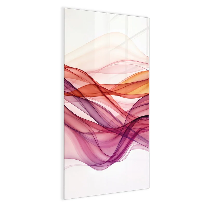 Magnettafel - Magenta Schleier