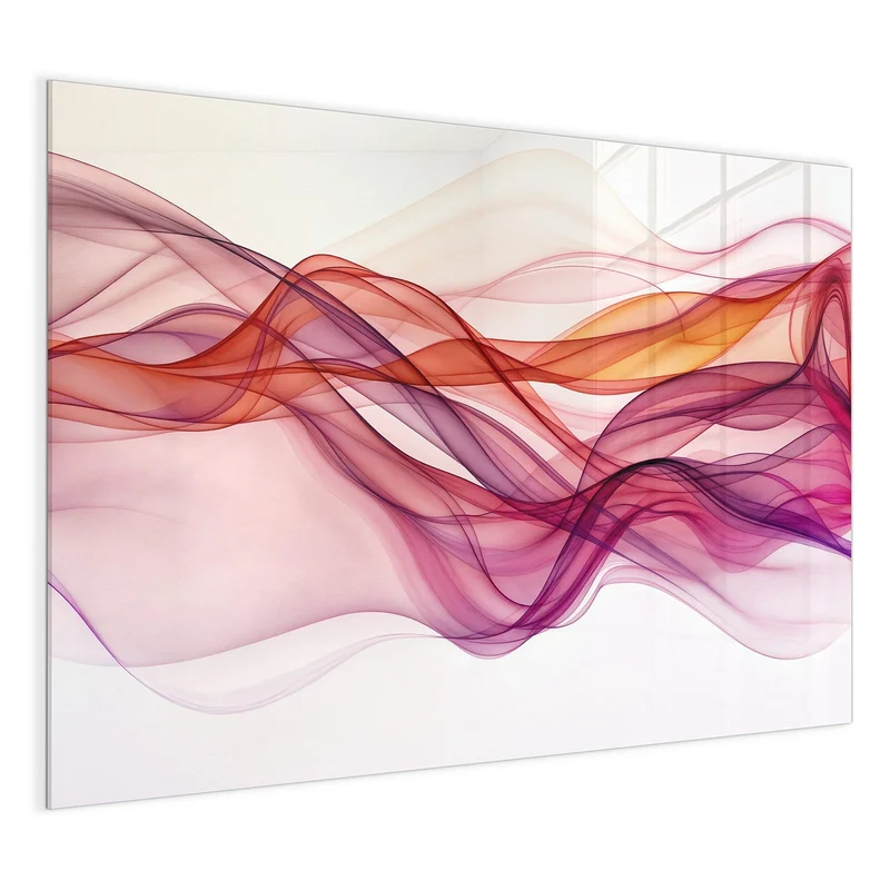 Magnettafel - Magenta Schleier