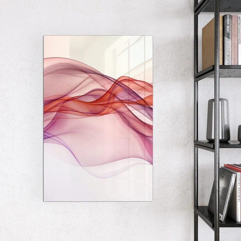 Magnettafel - Magenta Schleier