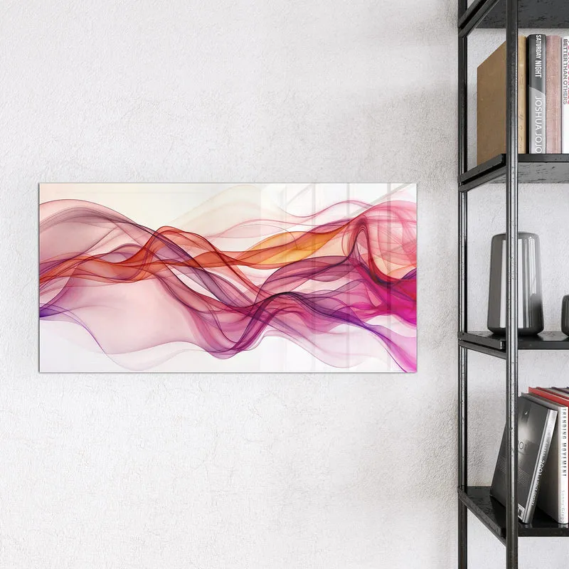 Magnettafel - Magenta Schleier