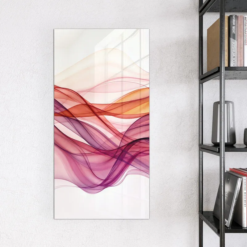 Magnettafel - Magenta Schleier