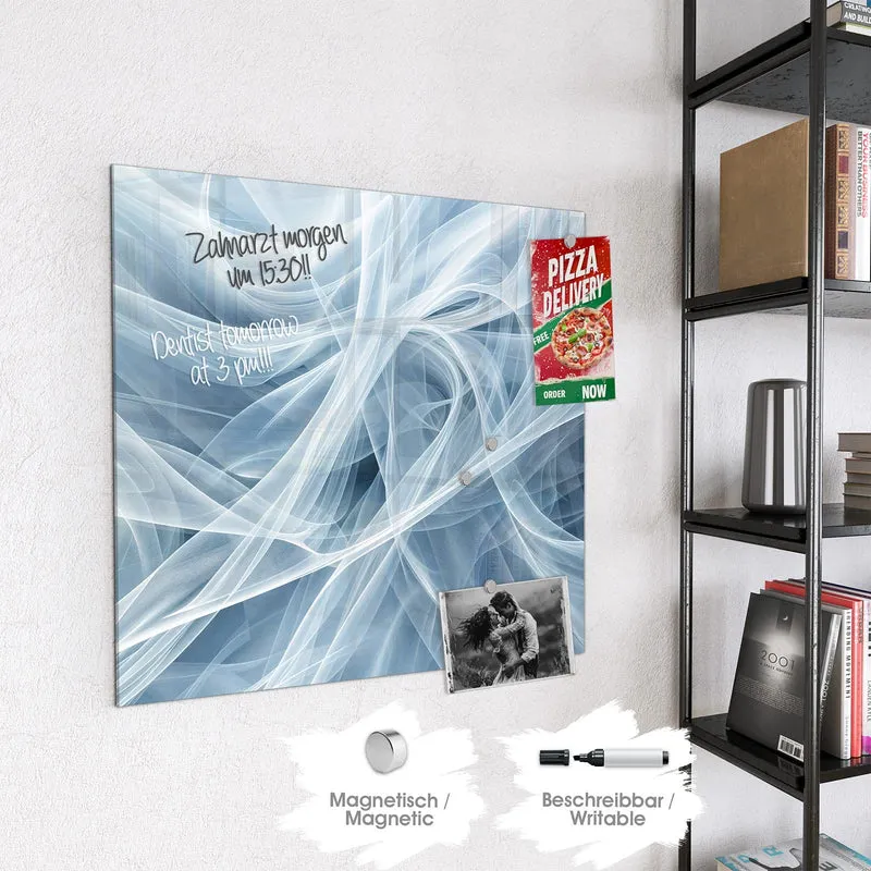 Magnettafel - Transparente Schleier
