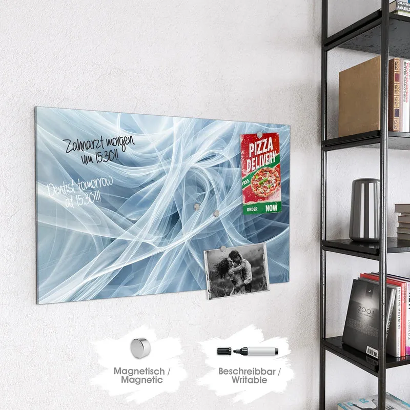 Magnettafel - Transparente Schleier
