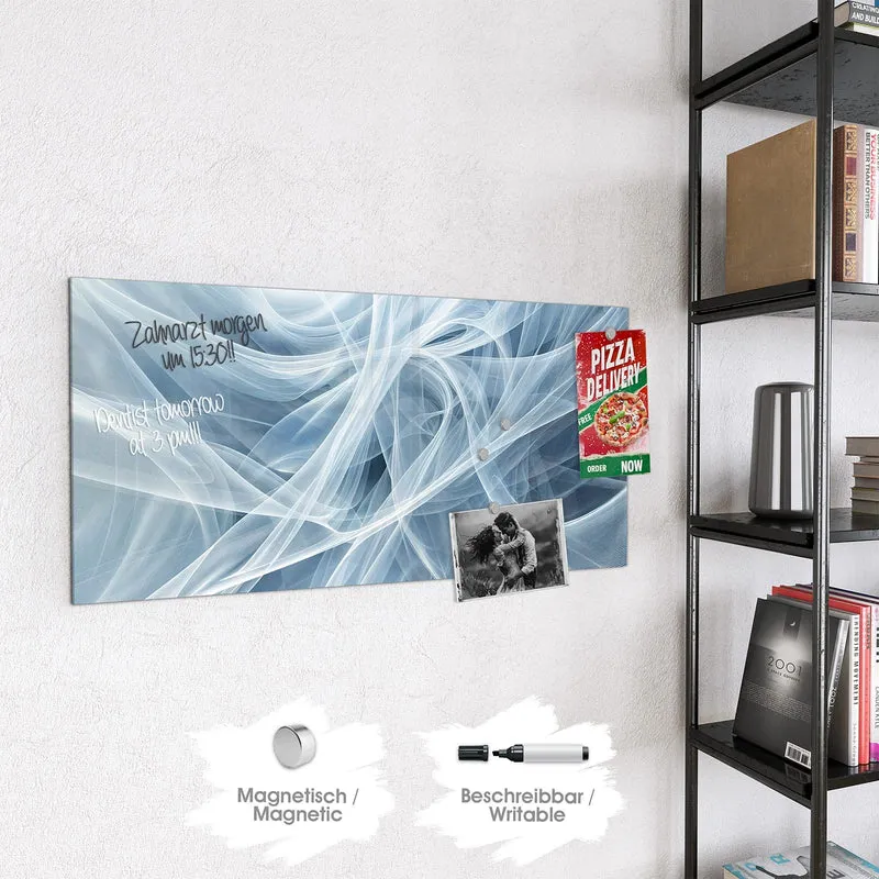 Magnettafel - Transparente Schleier