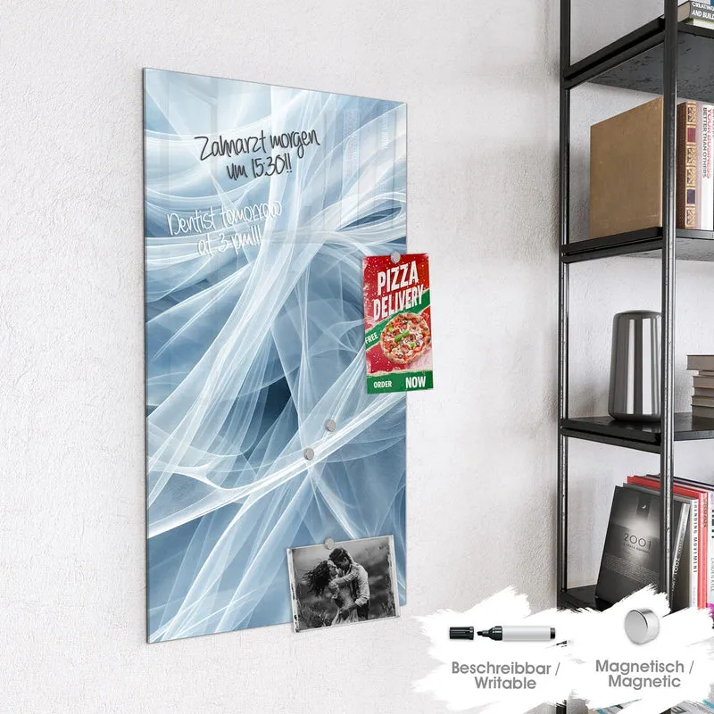 Magnettafel - Transparente Schleier