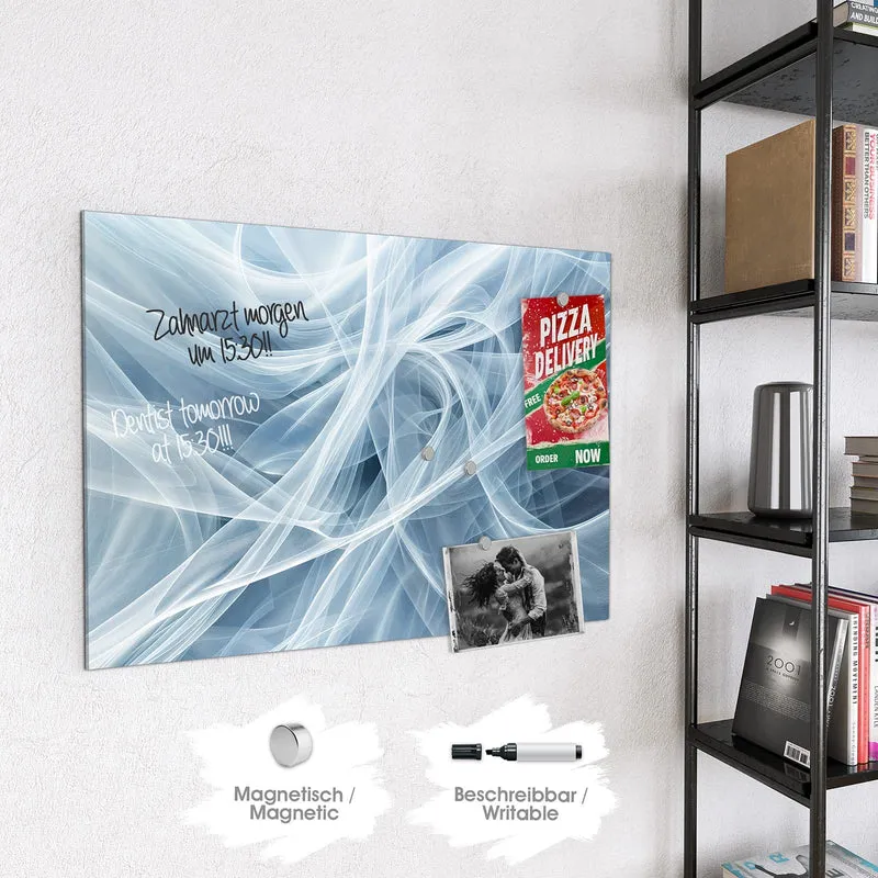 Magnettafel - Transparente Schleier