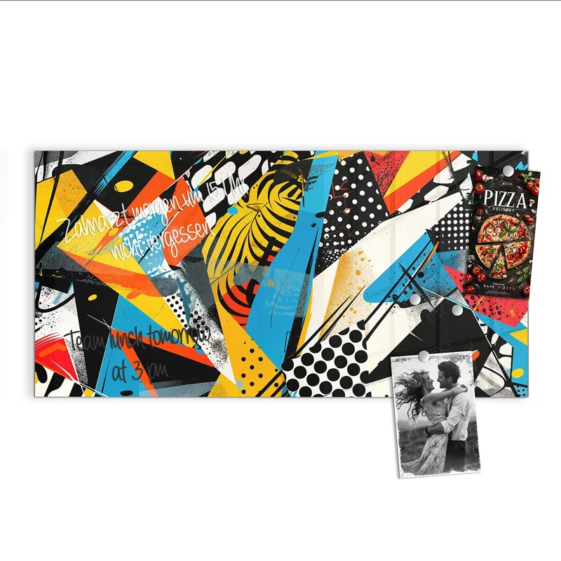 Magnettafel - Pop Art Collage