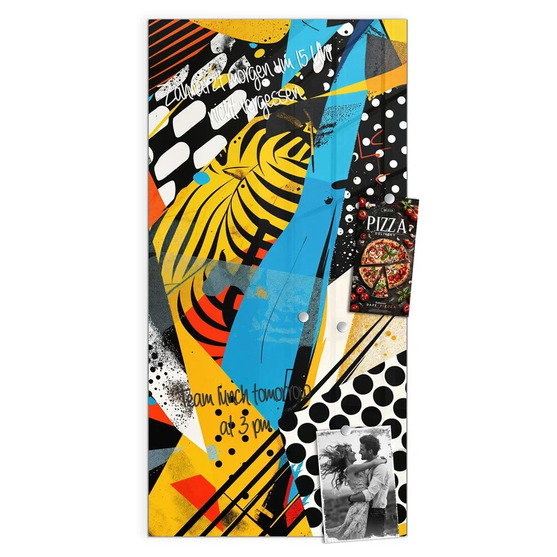 Magnettafel - Pop Art Collage