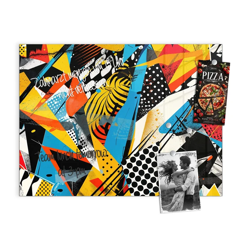 Magnettafel - Pop Art Collage