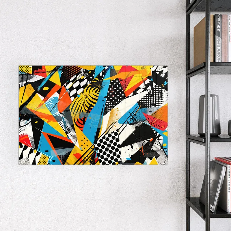 Magnettafel - Pop Art Collage