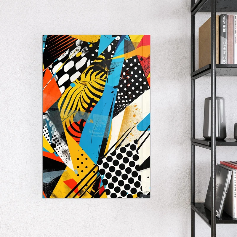 Magnettafel - Pop Art Collage