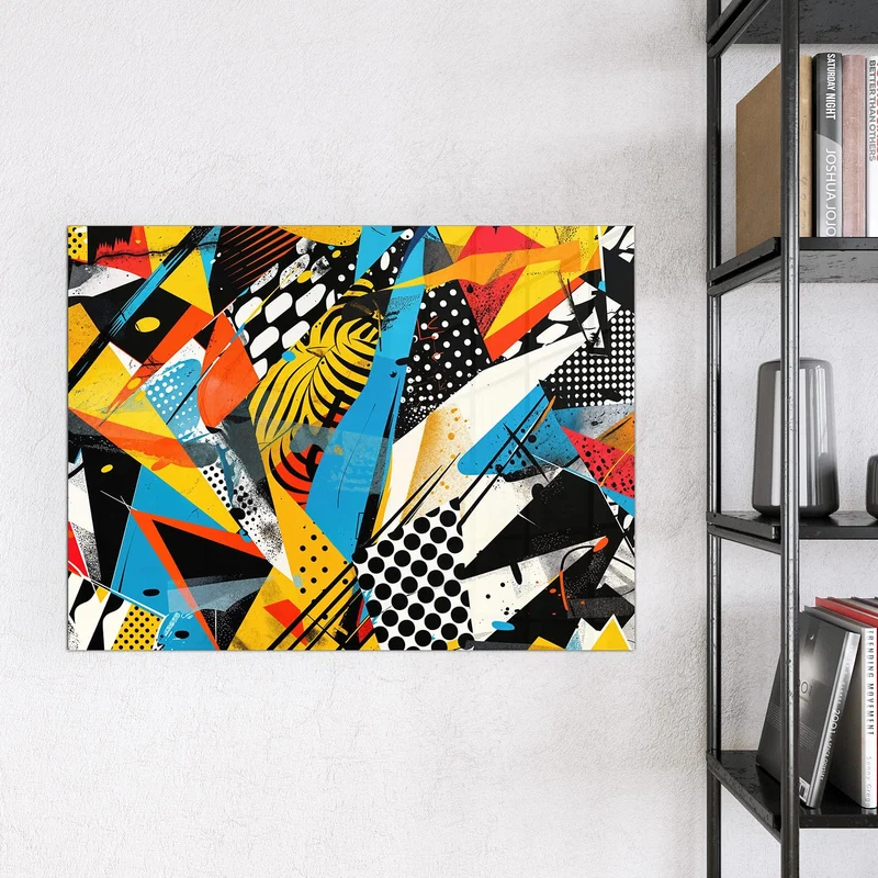 Magnettafel - Pop Art Collage