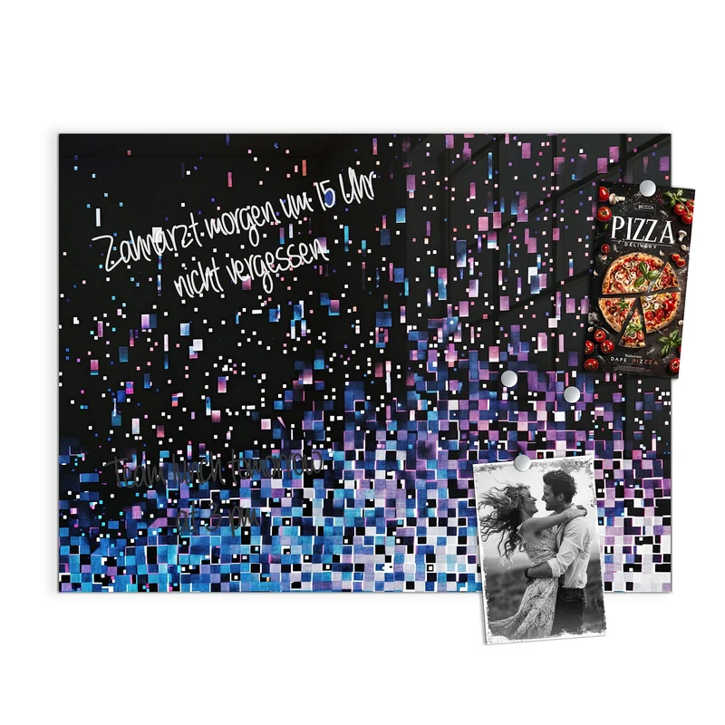Magnettafel - Pixelmuster