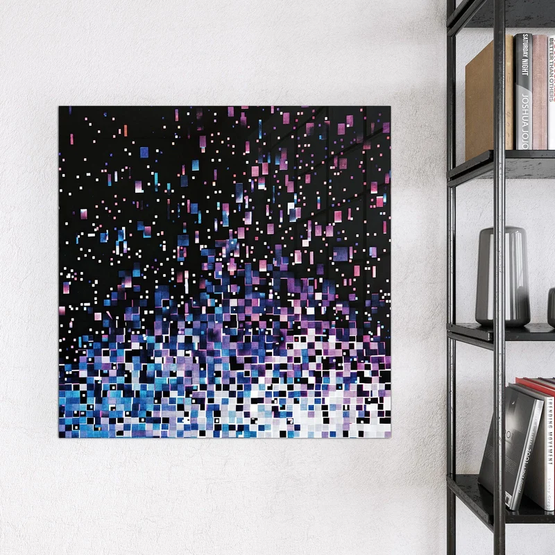 Magnettafel - Pixelmuster