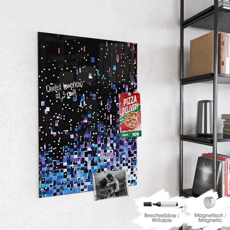 Magnettafel - Pixelmuster