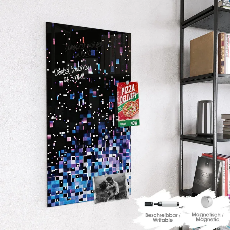 Magnettafel - Pixelmuster