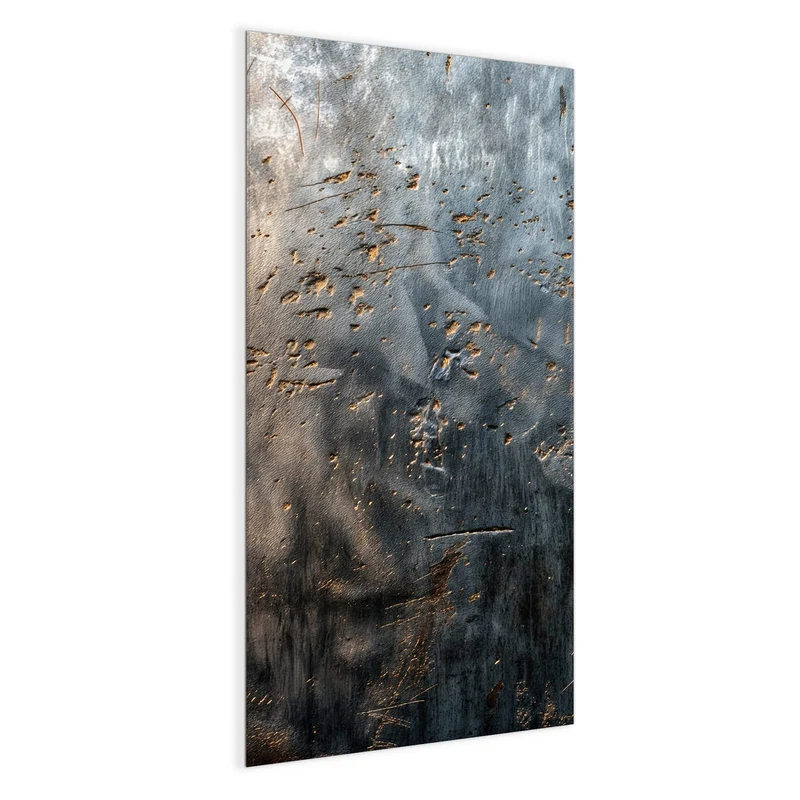 Magnettafel - Rostige Stahlplatten
