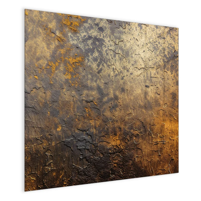 Magnettafel - Goldbrauner Rost