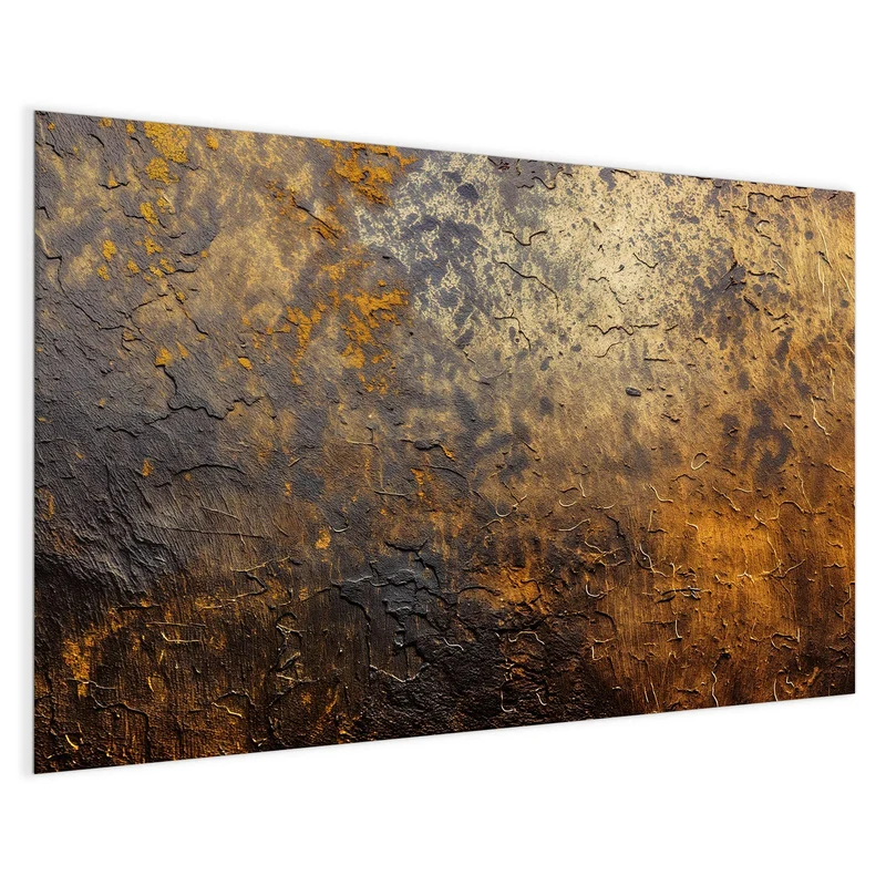 Magnettafel - Goldbrauner Rost