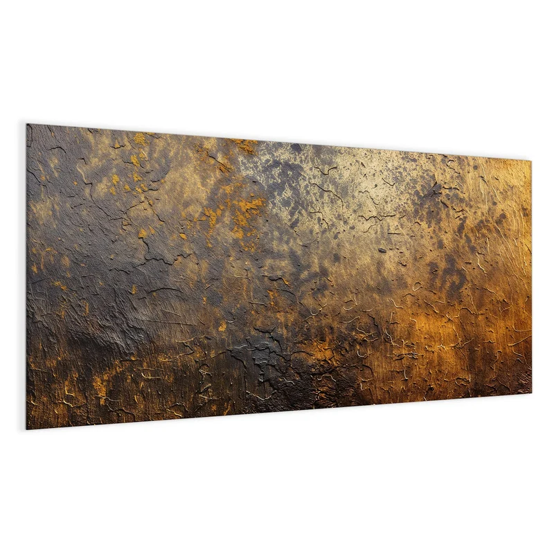 Magnettafel - Goldbrauner Rost