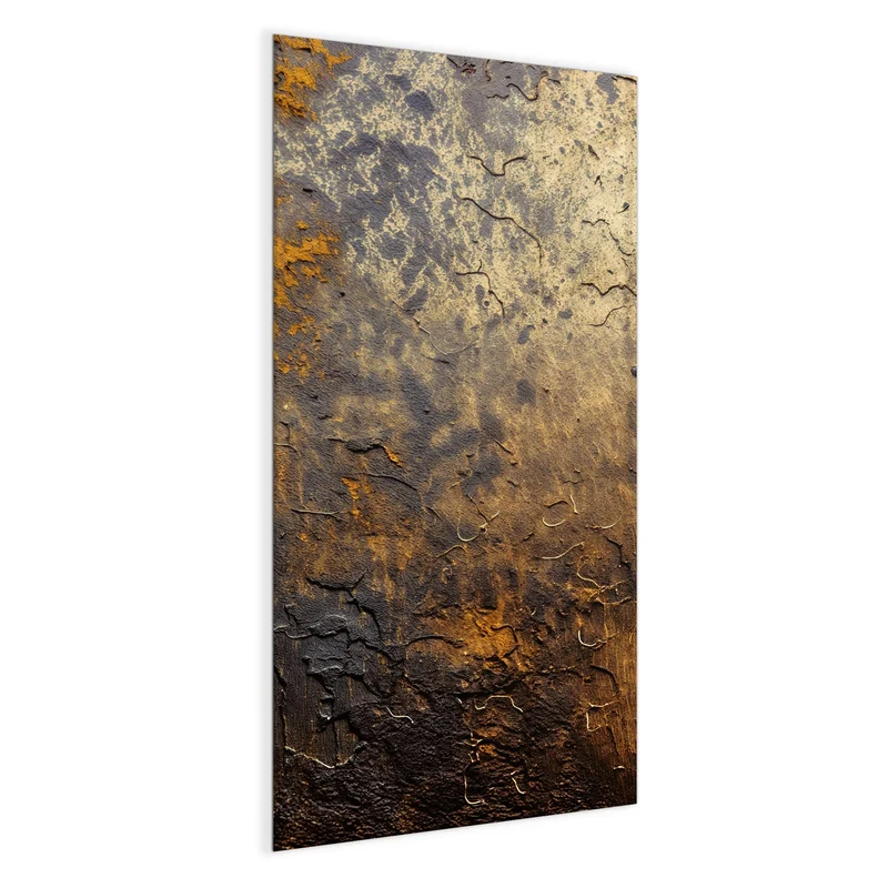 Magnettafel - Goldbrauner Rost