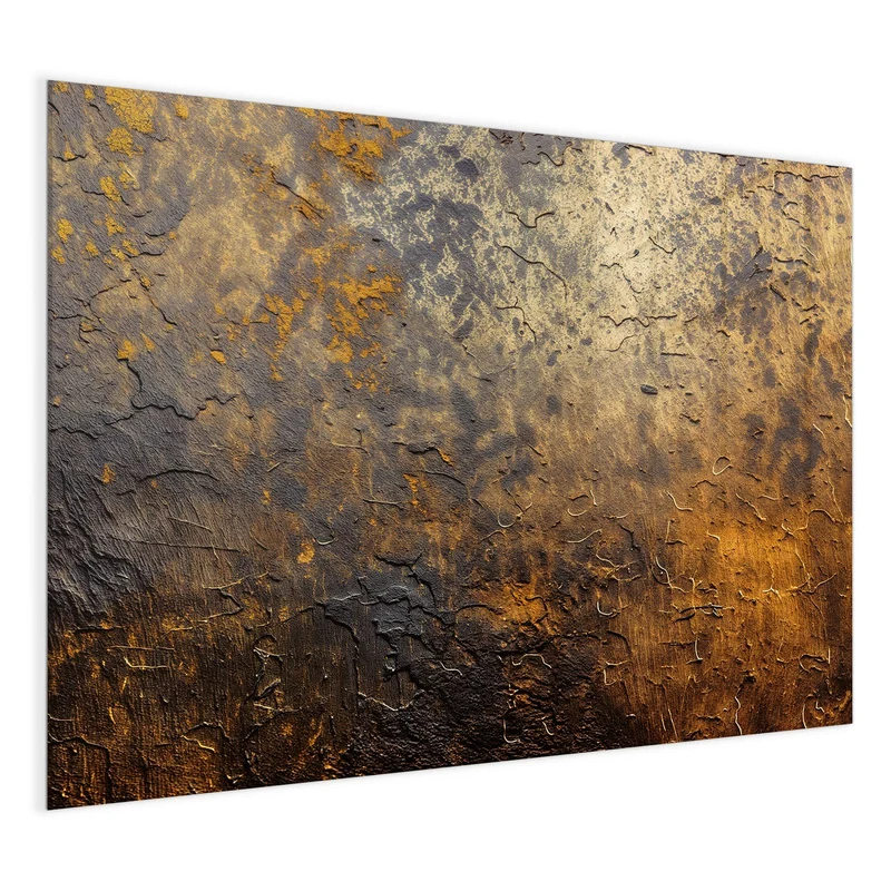 Magnettafel - Goldbrauner Rost
