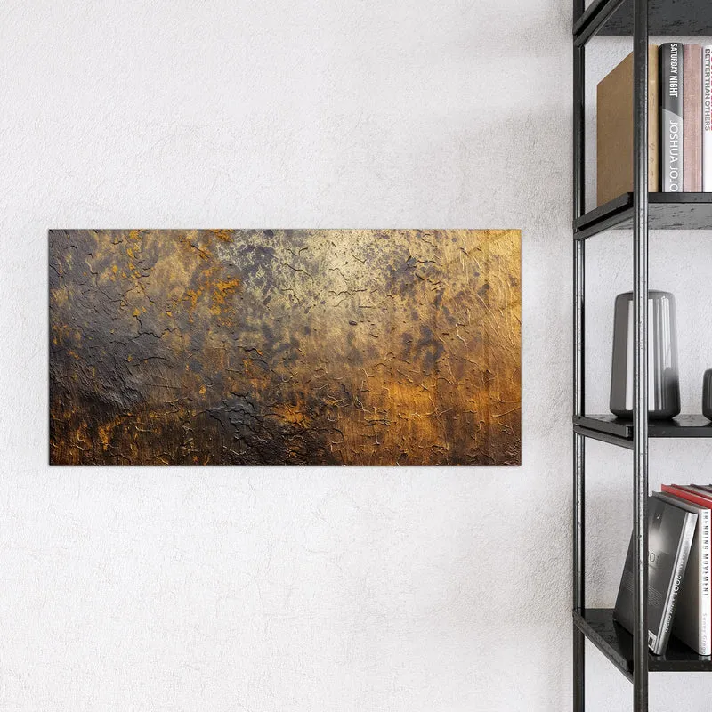 Magnettafel - Goldbrauner Rost