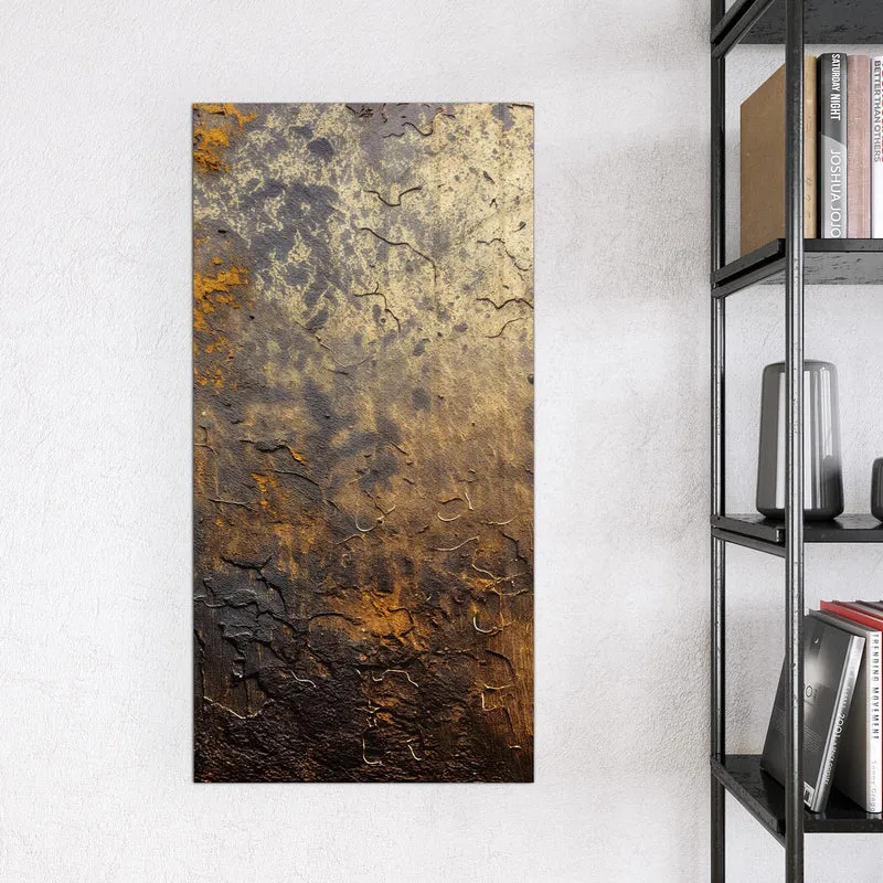 Magnettafel - Goldbrauner Rost