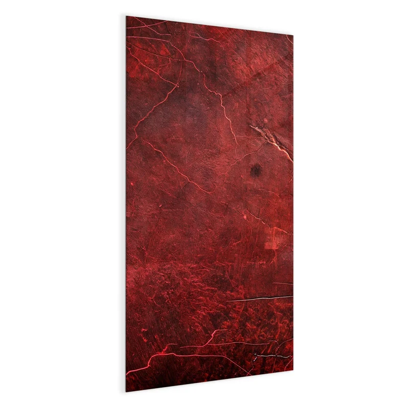 Magnettafel - Rissiges Rot