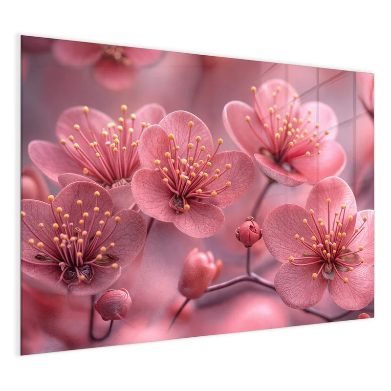 Magnettafel - Kirschbaumblüten