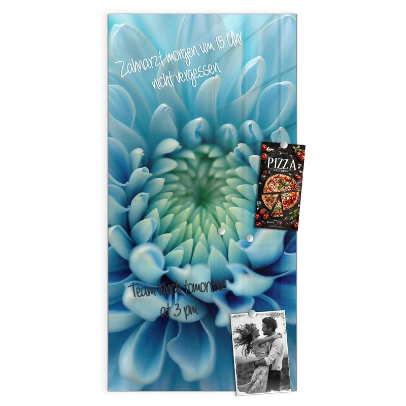 Magnettafel - Helle Chrysantheme
