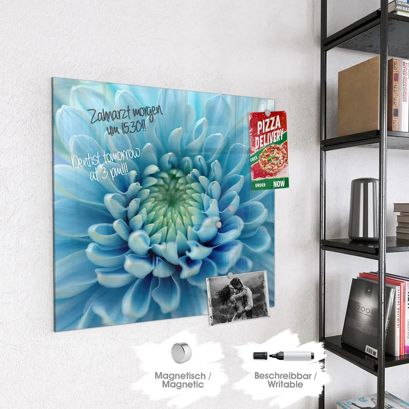 Magnettafel - Helle Chrysantheme