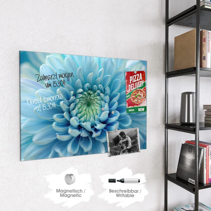 Magnettafel - Helle Chrysantheme