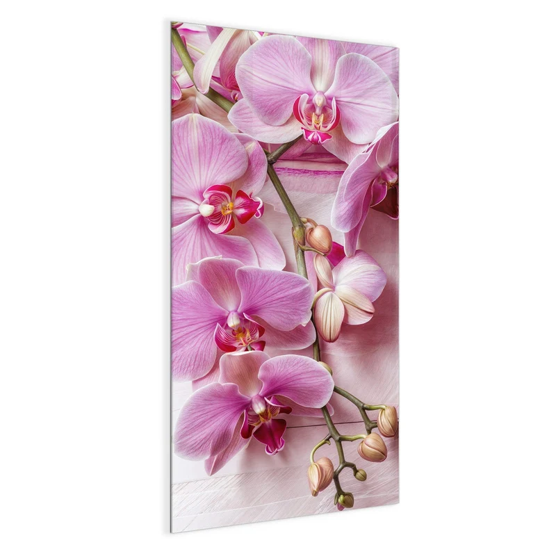 Magnettafel - Rosa Orchideenzweig