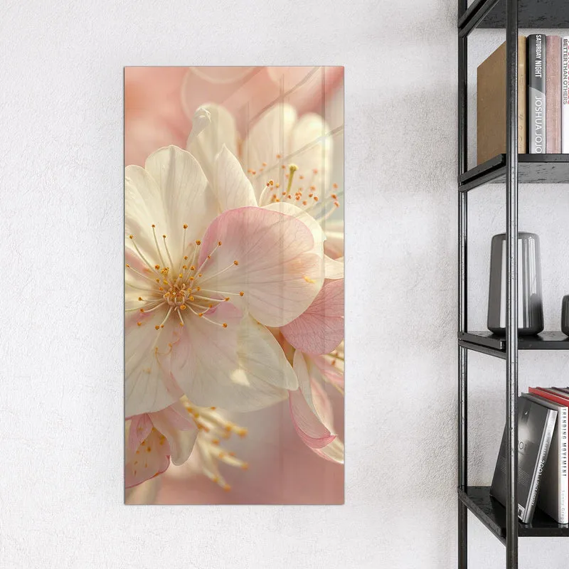 Magnettafel - Rosa Frühlingsblüten