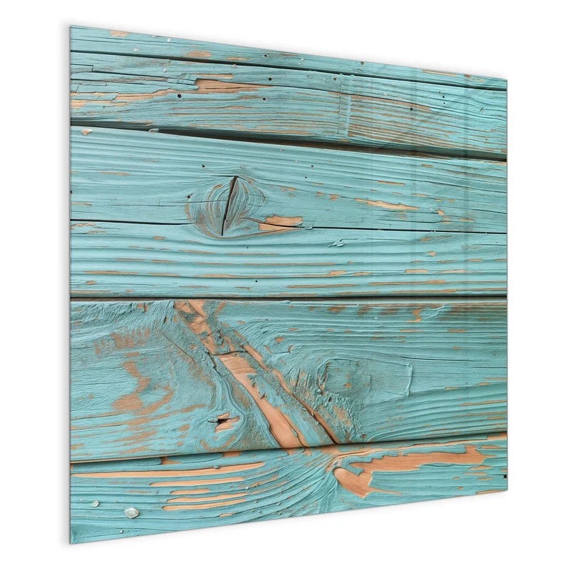 Magnettafel - Türkislack auf Holz