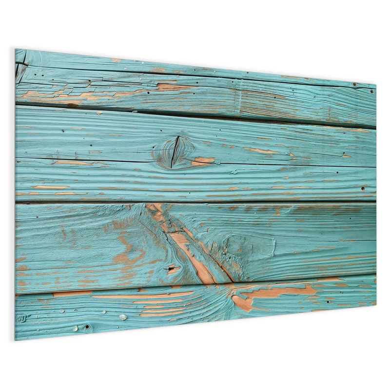 Magnettafel - Türkislack auf Holz