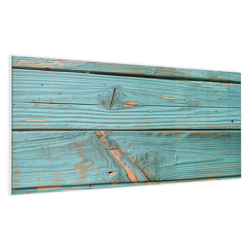 Magnettafel - Türkislack auf Holz