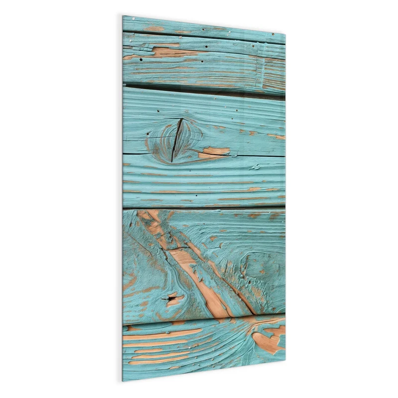 Magnettafel - Türkislack auf Holz