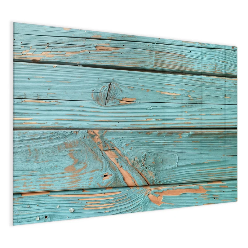 Magnettafel - Türkislack auf Holz