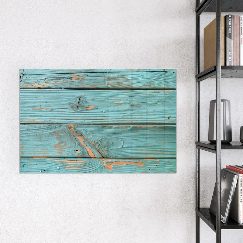 Magnettafel - Türkislack auf Holz