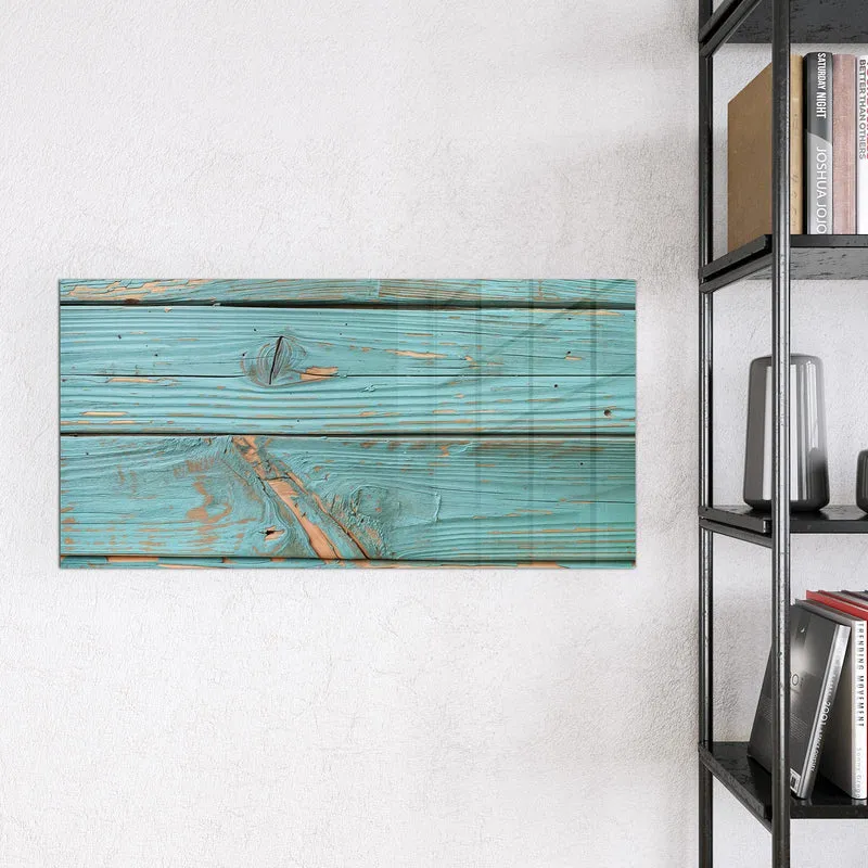 Magnettafel - Türkislack auf Holz