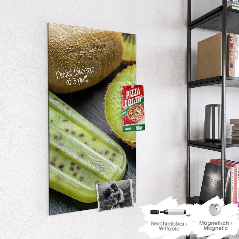 Magnettafel - Kiwieis am Stiel