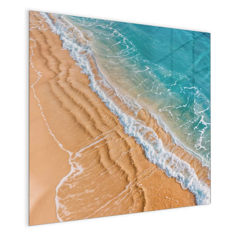 Magnettafel - Sandrippen am Ufer