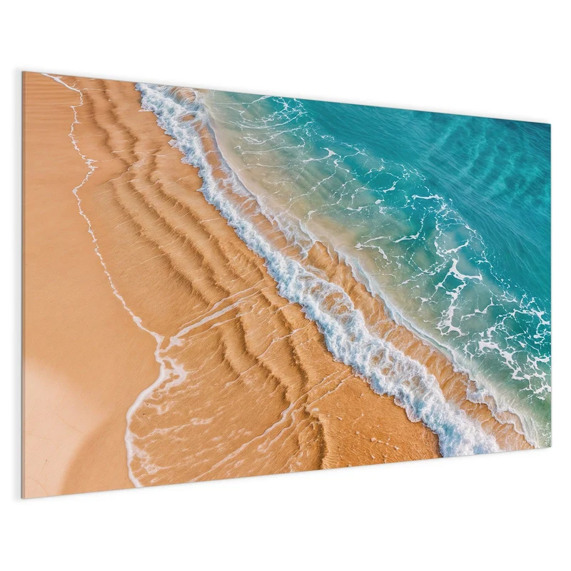 Magnettafel - Sandrippen am Ufer