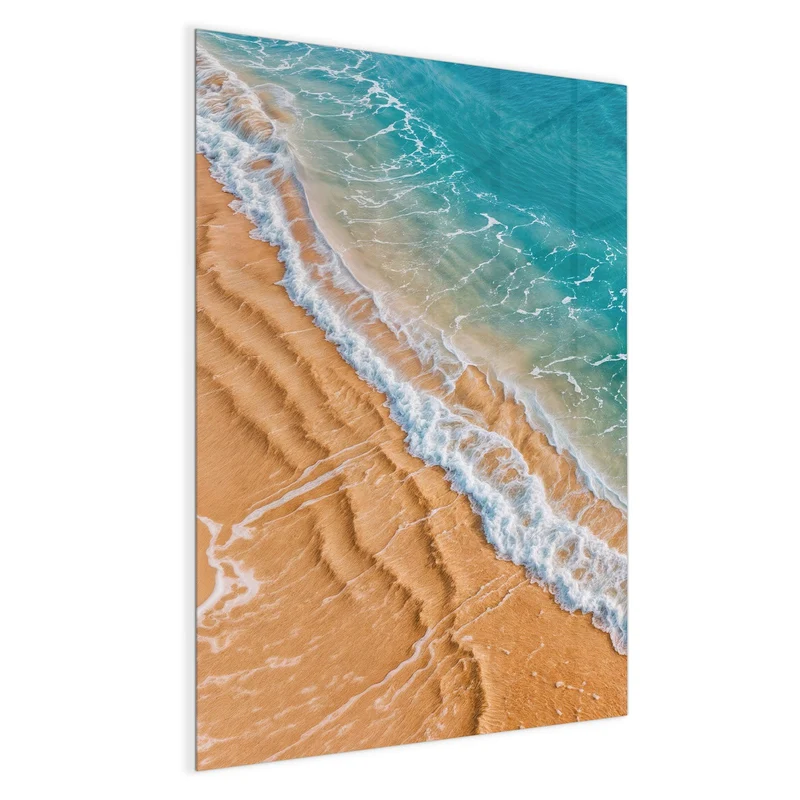 Magnettafel - Sandrippen am Ufer