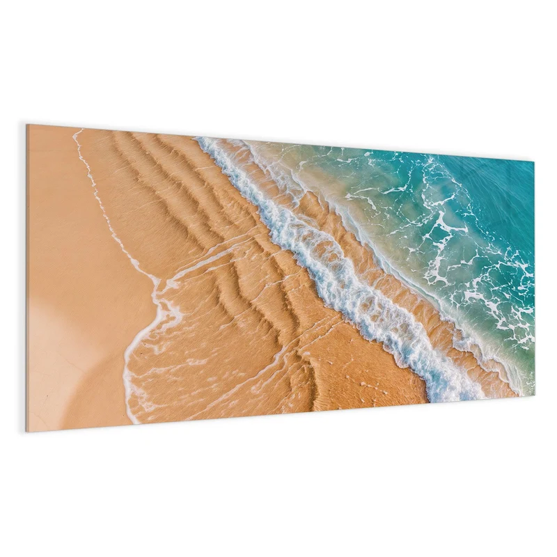 Magnettafel - Sandrippen am Ufer